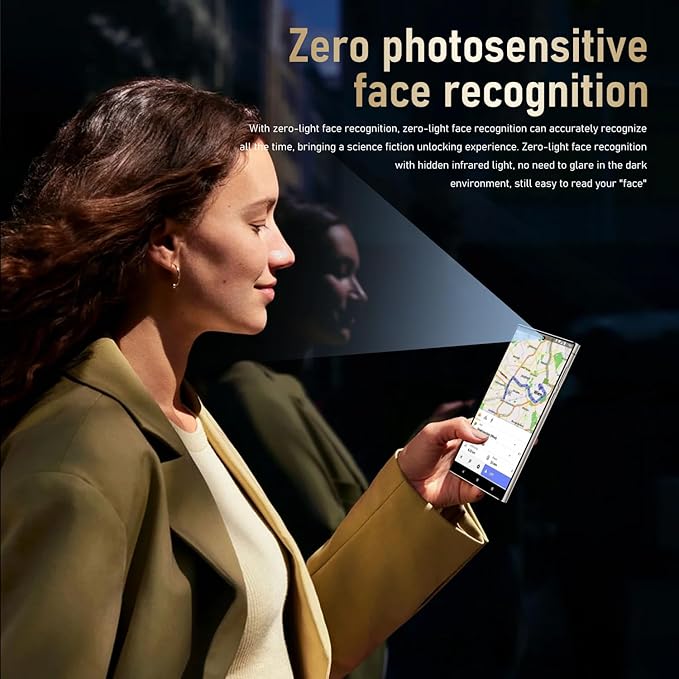 I24 Ultra 5G Unlocked Smartphone,6GB+256GB Built in Pen with128GB Memory Card cell phone Android 13, 6.8